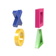 Magnet MEGA Mini Set 200g Haftkraft farbig sortiert Dahle 95554-14824 (PACK=4 STÜCK) Produktbild Additional View 3 S