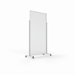 Hygiene und Sicherheits-Raumteiler Evolution mobil 100x200cm Fußmaß (Tiefe) 465mm je Seite Magnetoplan 11038210M Produktbild Additional View 1 S