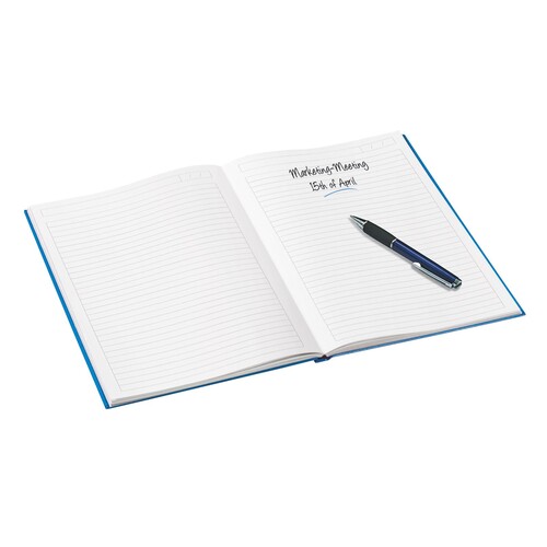 Notizbuch WOW Hardcover kariert 80Blatt A4 grün metallic Leitz 4626-10-54 Produktbild Additional View 1 L