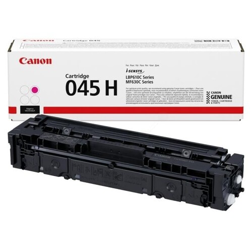 Toner 045H für LBP-610/611/613 2200Seiten magenta Canon 1244C002 Produktbild Front View L