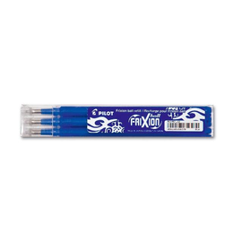 Tintenrollermine Frixion Ball BLS-FR7-S3 0,4mm blau 3er-Set Pilot 2261003F (PACK=3 STÜCK) Produktbild