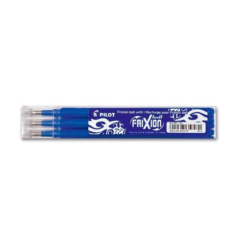 Tintenrollermine Frixion Ball BLS-FR7-S3 0,4mm blau 3er-Set Pilot 2261003F (PACK=3 STÜCK) Produktbild Front View L