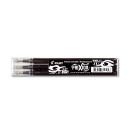 Tintenrollermine Frixion Ball BLS-FR7-S3 0,4mm schwarz 3er-Set Pilot 2261001F (PACK=3 STÜCK) Produktbild