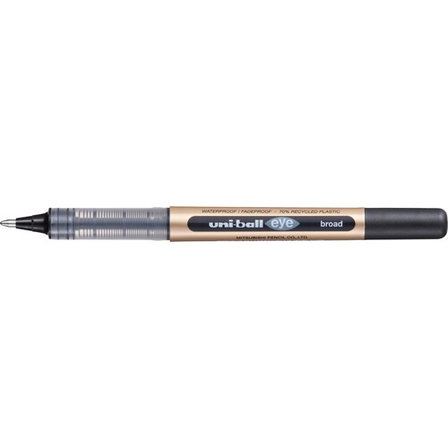 Tintenroller Uniball Eye broad UB-150-10 0,65mm schwarz Faber Castell 241392 Produktbild Additional View 1 L