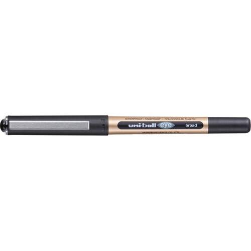 Tintenroller Uniball Eye broad UB-150-10 0,65mm schwarz Faber Castell 241392 Produktbild Additional View 2 L