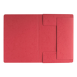 Eckspanner mit 3 Klappen A4 für 250Blatt rot RC-Karton Pagna 24007-01 Produktbild Additional View 1 S