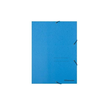 Eckspanner mit 3 Klappen A4 für 250Blatt blau RC-Karton Pagna 24007-02 Produktbild