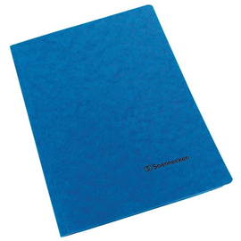 Sammelmappe mit 3 Klappen A4 bis 150Blatt blau Karton Produktbild