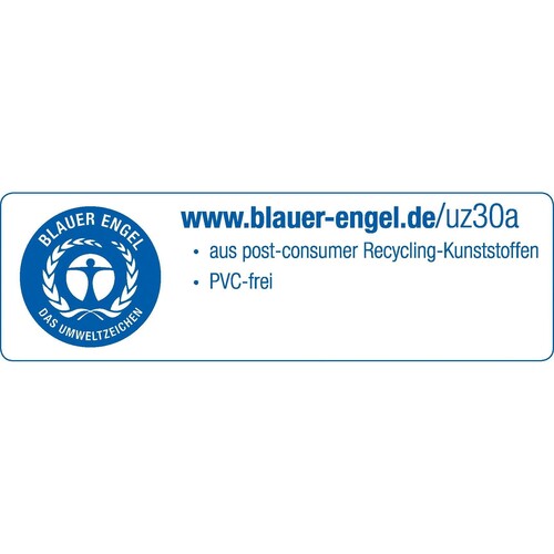 Projektmappe recycle A4 mit 5 Fächern für 250Blatt schwarz Karton Leitz 4624-00-95 Produktbild Additional View 6 L