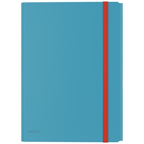 Eckspanner Cosy mit 3 Klappen A4 für 150Blatt blau PP Leitz 4619-00-61 Produktbild