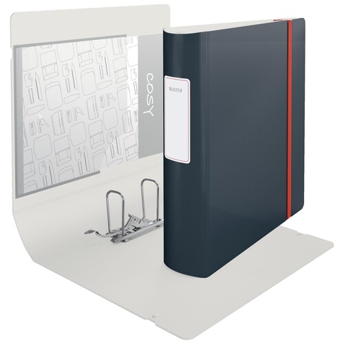 Ordner 180° Active Cosy A4 82mm grau Kunststoff Leitz 1038-00-89 Produktbild Additional View 1 L
