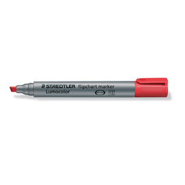 Flipchartmarker Lumocolor 356 2mm Keilspitze rot Staedtler 356 B-2 Produktbild