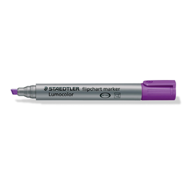 Flipchartmarker Lumocolor 356 2mm Keilspitze violett Staedtler 356 B-6 Produktbild