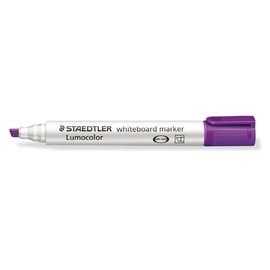 Whiteboardmarker Lumocolor 351 2+5mm Keilspitze violett Staedtler 351 B-6 trocken abwischbar Produktbild