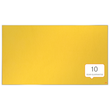 Textil-Pinnwand Impression Pro Widescreen 55" 122x69m gelb Nobo mit Aluminiumrahmen 1915431 Produktbild Additional View 2 S