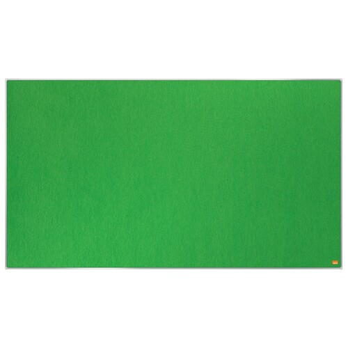 Textil-Pinnwand Impression Pro Widescreen 55" 122x69cm grün Nobo mit Aluminiumrahmen Nobo 1915426 Produktbild