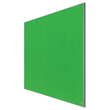 Textil-Pinnwand Impression Pro Widescreen 55" 122x69cm grün Nobo mit Aluminiumrahmen Nobo 1915426 Produktbild Additional View 1 S