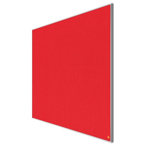 Textil-Pinnwand Impression Pro Widescreen 55" 122x69cm rot Nobo mit Aluminiumrahmen 1915421 Produktbild Additional View 1 L