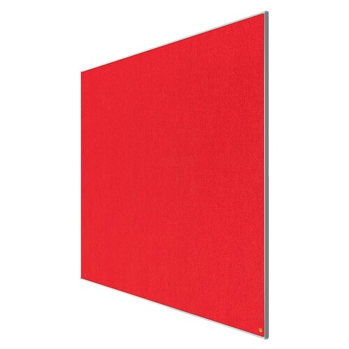 Textil-Pinnwand Impression Pro Widescreen 85" 188x106cm rot Nobo mit Aluminiumrahmen 1915423 Produktbild Additional View 1 L