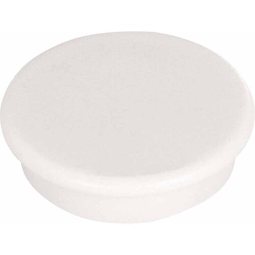 Haftmagnete ø 38mm 2500g Haftkraft weiß (SCH=10 STÜCK) Produktbild Front View L