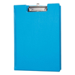 Klemmbrett mit Deckel A4 mit Tasche hellblau Maul 23392-34 Karton mit Folienüberzug Produktbild
