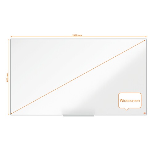 Whiteboard Impression Pro  155x87 cm lackiert Stahl Nano Clean Nobo 1915256 1915256 Produktbild Additional View 4 L