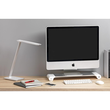 Schreibtischleuchte LED JAZZ mit Standfuß weiß Unilux 400093836 Ladeoption über USB Produktbild Additional View 1 S