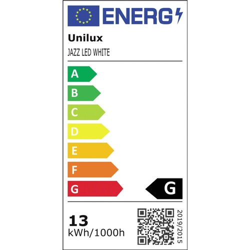 Schreibtischleuchte LED JAZZ mit Standfuß weiß Unilux 400093836 Ladeoption über USB Produktbild Additional View 8 L