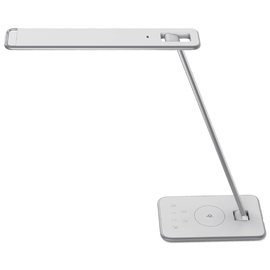 Schreibtischleuchte LED JAZZ mit Standfuß weiß Unilux 400093836 Ladeoption über USB Produktbild