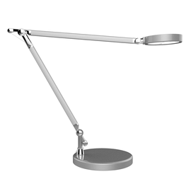 Tischleuchte LED SENZA 2.0 mit Standfuß dimmbar grau Unilux 400092054 Produktbild