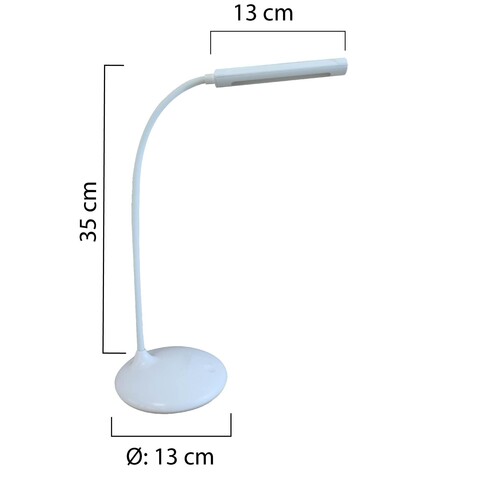 Tischleuchte LED NELLY Akku mit Standfuß dimmbar weiß Unilux 400124483 Produktbild Additional View 1 L