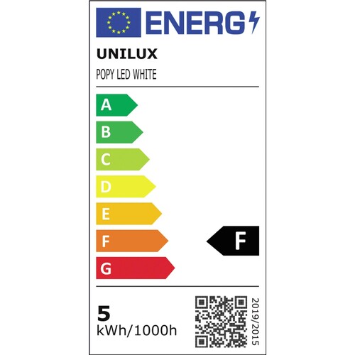 Tischleuchte LED POPY mit Glasfuß dimmbar weiß Unilux 400124478 Produktbild Additional View 8 L