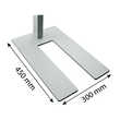 Stehleuchte LED STRATUS dimmbar metallgrau Unilux 400124564 Produktbild Additional View 5 S