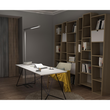 Stehleuchte LED STRATUS dimmbar metallgrau Unilux 400124564 Produktbild Additional View 6 S
