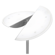 Stehleuchte LED ZELUX dimmbar metallgrau Unilux 400100711 Produktbild Additional View 1 S