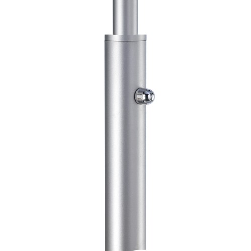 Stehleuchte LED ZELUX dimmbar metallgrau Unilux 400100711 Produktbild Additional View 2 L