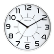 Wanduhr POP Quarzuhr Ø 28,5cm Gehäuse weiss Kunststoff Unilux inklusive 1x AA Batterie 400094282 Produktbild