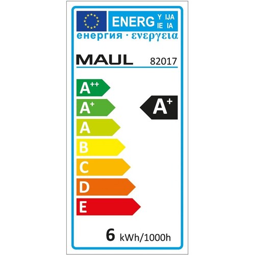 Tischleuchte LED MAULpearly colour vario dimmbar schwarz Kunststoff Maul 82017-90 Produktbild Additional View 2 L