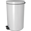 Tretabfallbehälter Silberionen the knight 3L Stahl weiß Helit H2404005 Produktbild