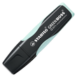 Textmarker Boss Green 6070 2-5mm Keilspitze Pastel zartes türkis Stabilo 6070/113 Produktbild