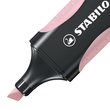 Textmarker Boss Green 6070 2-5mm Keilspitze Pastel rosiges Rouge Stabilo 6070/129 Produktbild Additional View 2 S