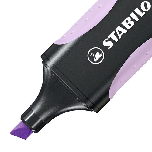Textmarker Boss Green 6070 2-5mm Keilspitze Pastel Schimmer von Lila Stabilo 6070/155 Produktbild Additional View 2 L