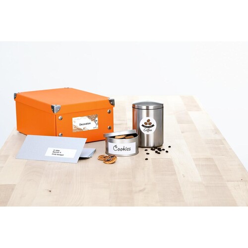 Etiketten PREMIUM Inkjet+Laser+Kopier 70x36mm auf A4 Bögen weiß permanent Herma 4633 (PACK=4800 STÜCK) Produktbild Additional View 6 L