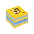 Haftnotizen Post-it Super Sticky Notes 76x76mm New York Papier 3M 654-6SS-NY (ST=6x 90 BLATT) Produktbild Additional View 1 S