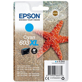 Tintenpatrone 603XL für Epson Expression Home XP-2100/3100/4100 4ml cyan Epson T03A24010 Produktbild