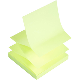 Haftnotizen 75x75mm gelb Z-Faltung Papier BestStandard (ST=100 BLATT) Produktbild