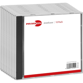 CD-Box Slimline schwarz Primeon 2761401 (PACK=10 STÜCK) Produktbild