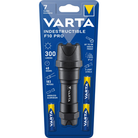Taschenlampe Professional Line LED Varta Indestructible 300lm inkl. Batterien 3x Micro AAA 18710 Produktbild