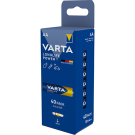 Batterien Longlife Power Mignon AA 1,5V 2600mAh Varta 4906 (PACK=40 STÜCK) Produktbild