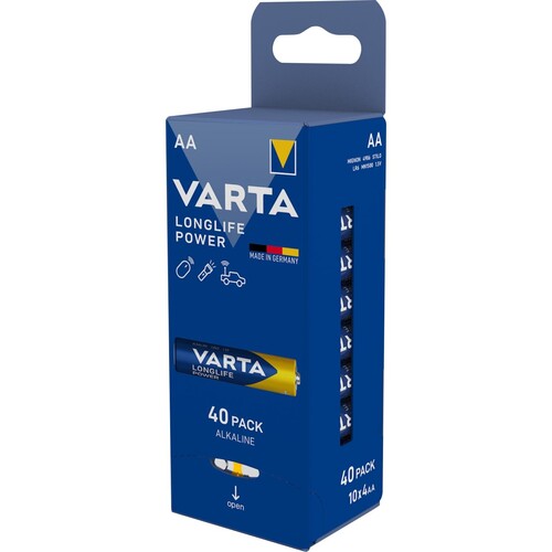 Batterien Longlife Power Mignon AA 1,5V 2600mAh Varta 4906 (PACK